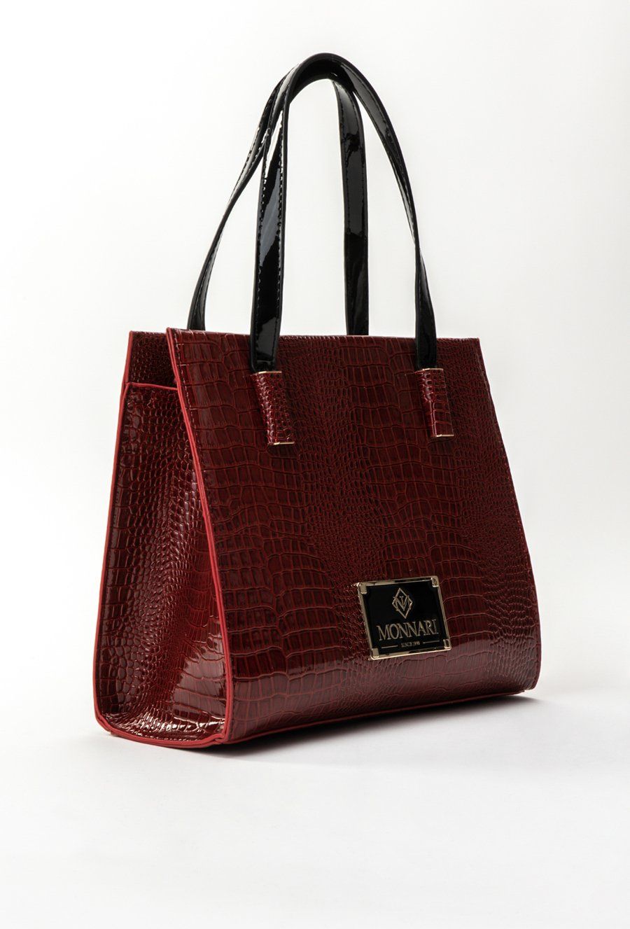 torba damska monnari – elegancja z lakierowanym panelem