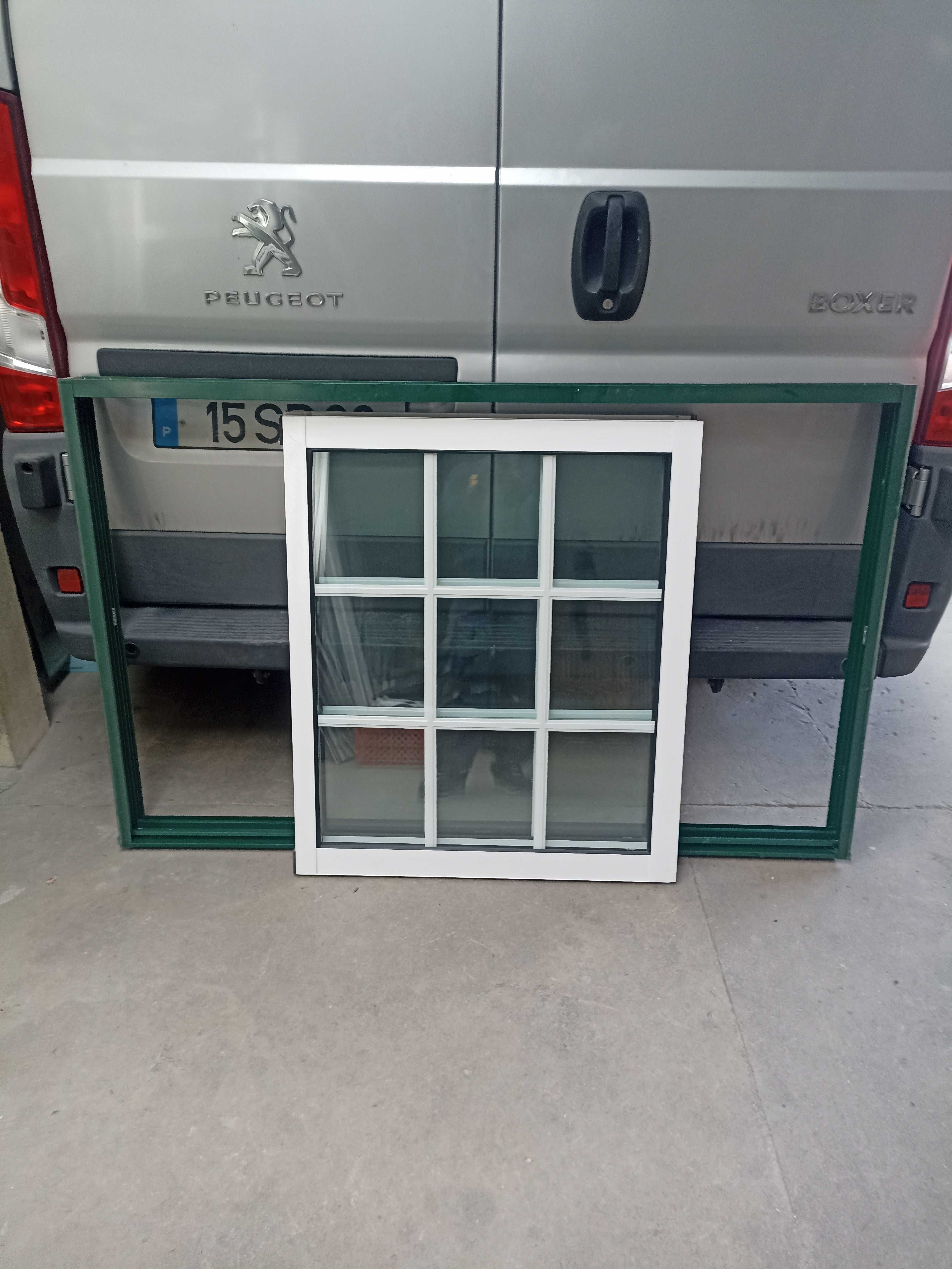 Janelas Alumínio/PVC USADAS Várias Medidas