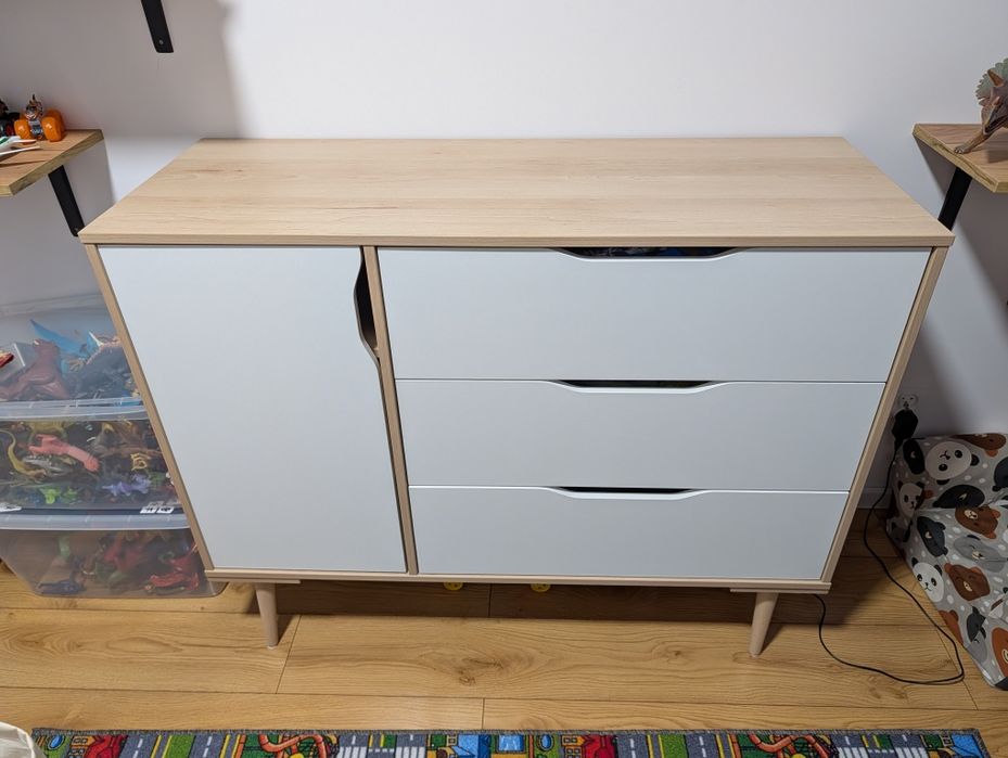 KLUPŚ Komoda SOFIE buk-biały