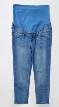 Spodnie H&M Mama Dzinsowe Skinny Ankle XL 42 Ciążowe