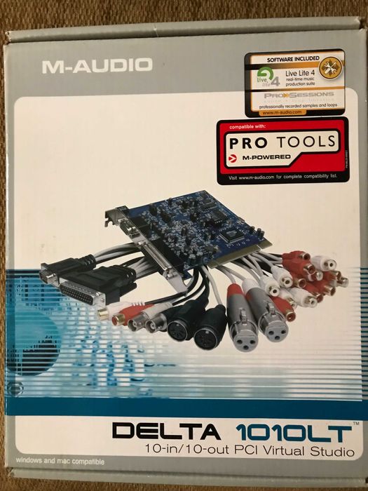 Многоканальная система звукозаписи M-Audio Delta 10/10 LT