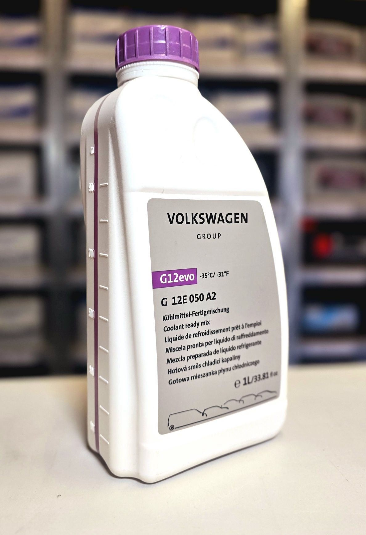 Płyn do chłodnic 1L VAG VW G12evo G12E050A2