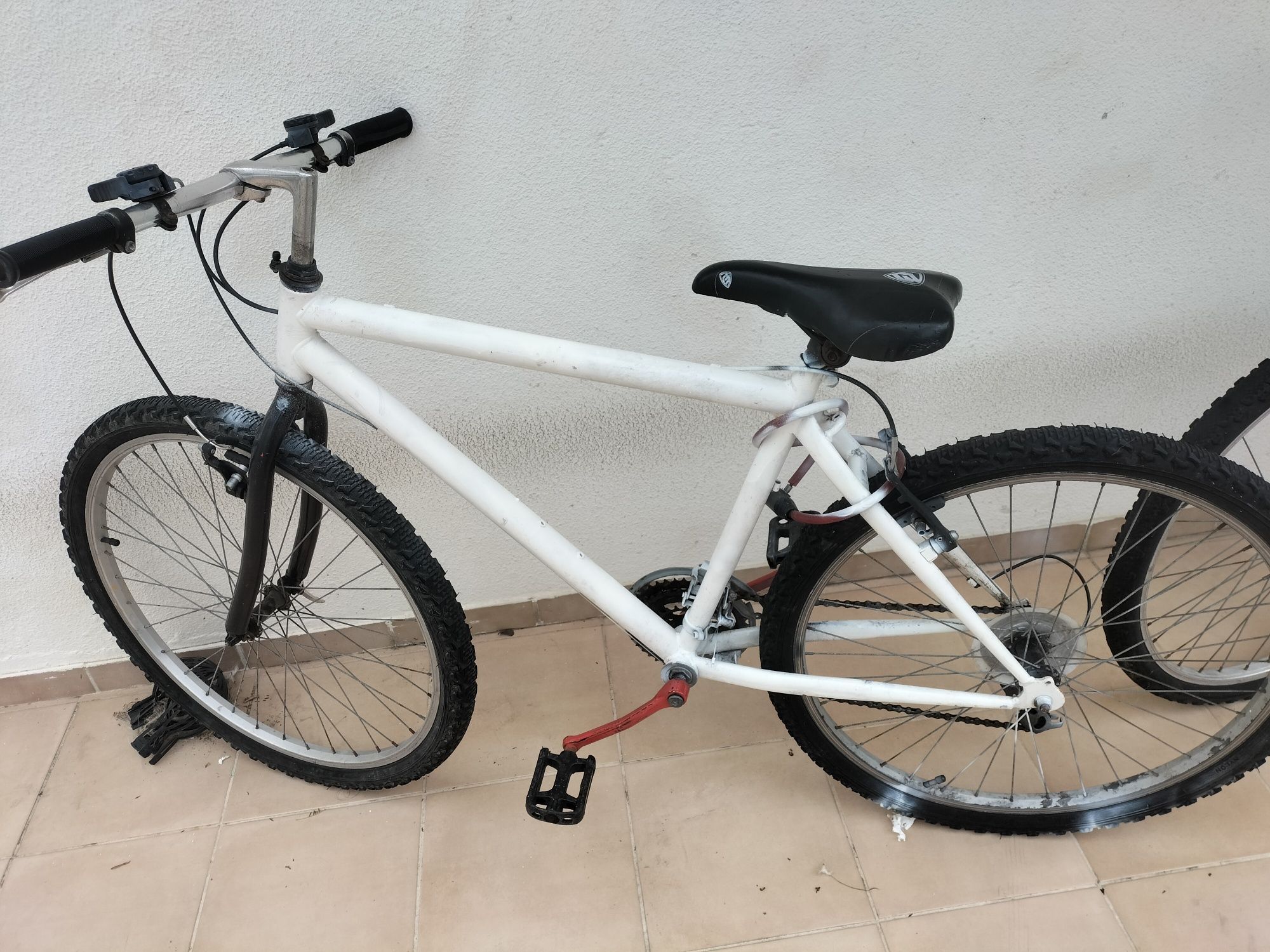 Bicicleta branca