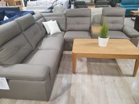 LEGEND Narożnik skórzany z funkcją  relax Bydgoskie Meble Promocja