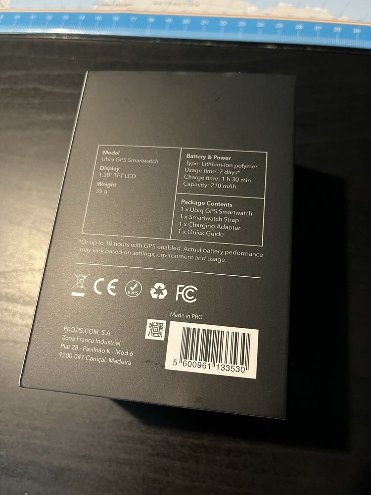 UBIQ GPS Smartwatch Prozis