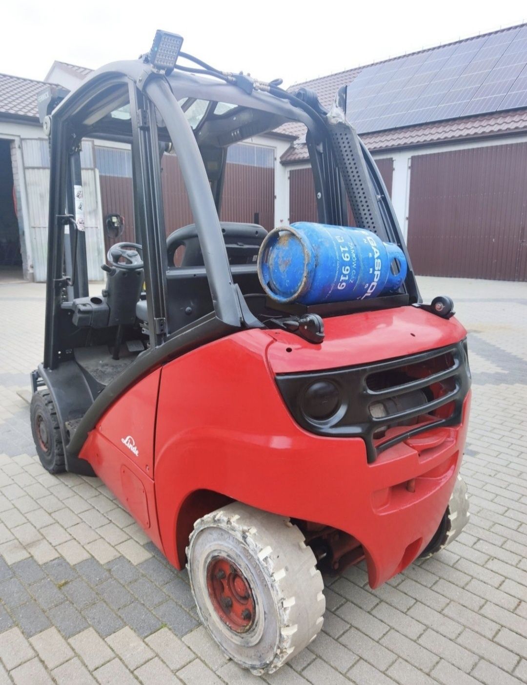Wózek Widłowy Widlak Linde H25 LPG Gaz Przesuw