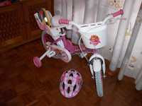 Bicicleta Criança Paw Patrol Skye + Capacete + Luz