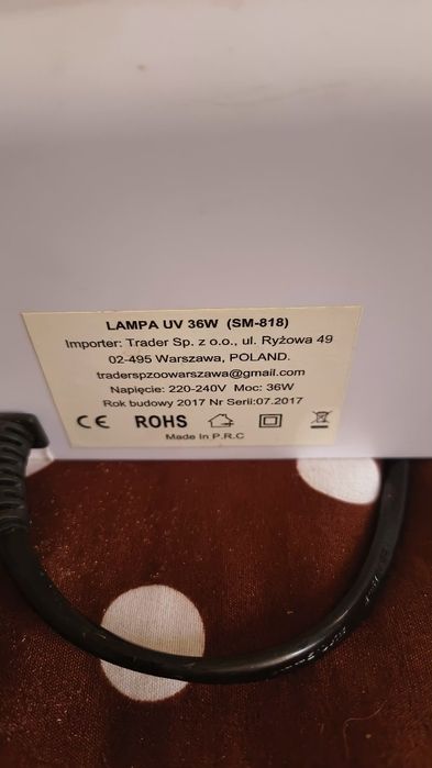 Lampa UV 36w duza