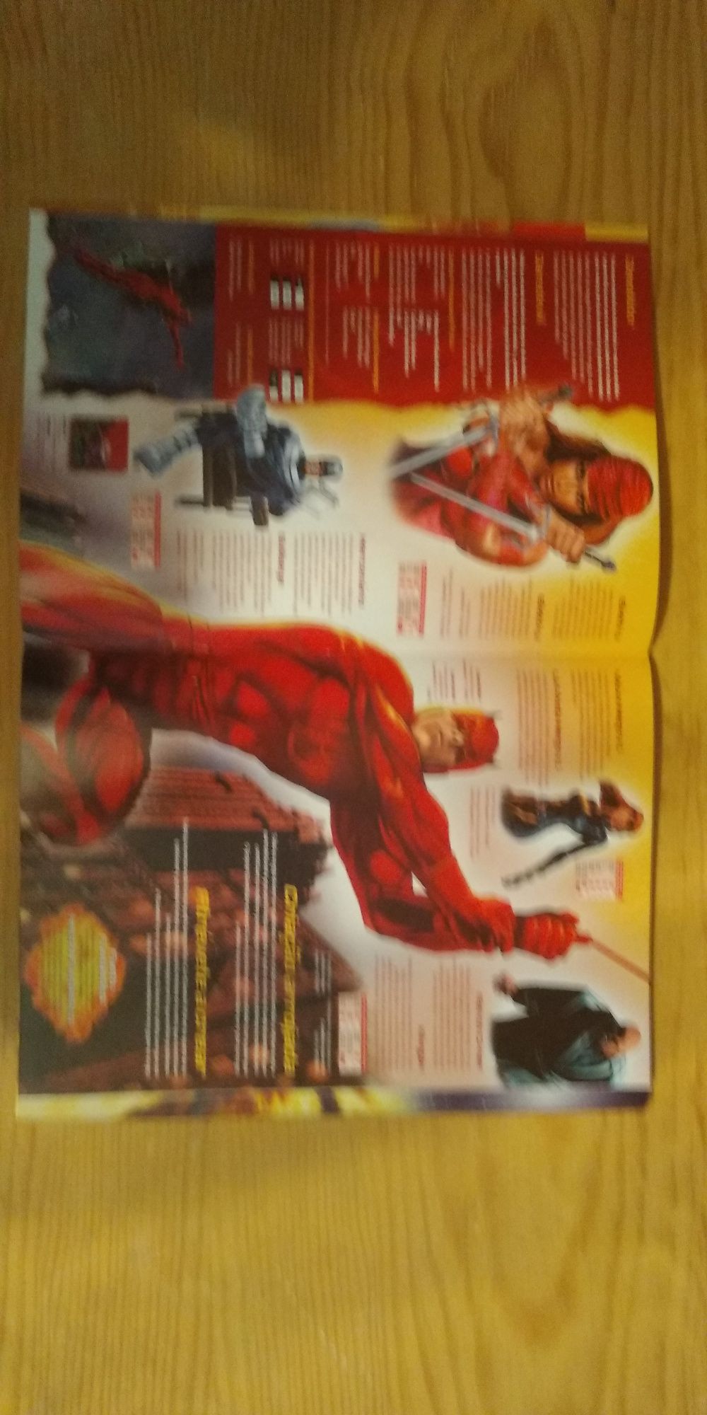 Caderneta de super-herois da Marvel