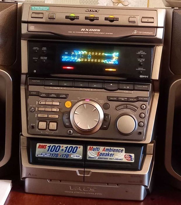 Музыкальный центр SONY MHC-RXD8S/RXD8. Б/У