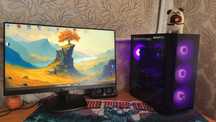 Игровой ПК EXPERTPC + PHILIPS 27"/RTX 3050/R5 3600/16OZU/SSDM2 1TB