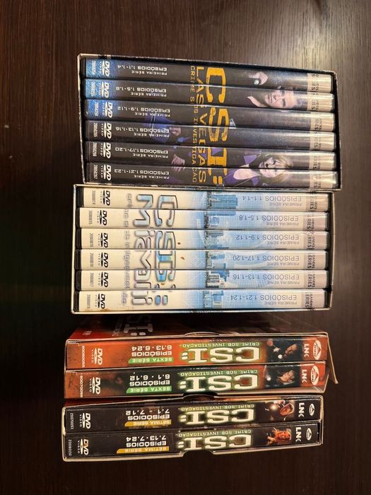CSI Dvds 4 Temporadas