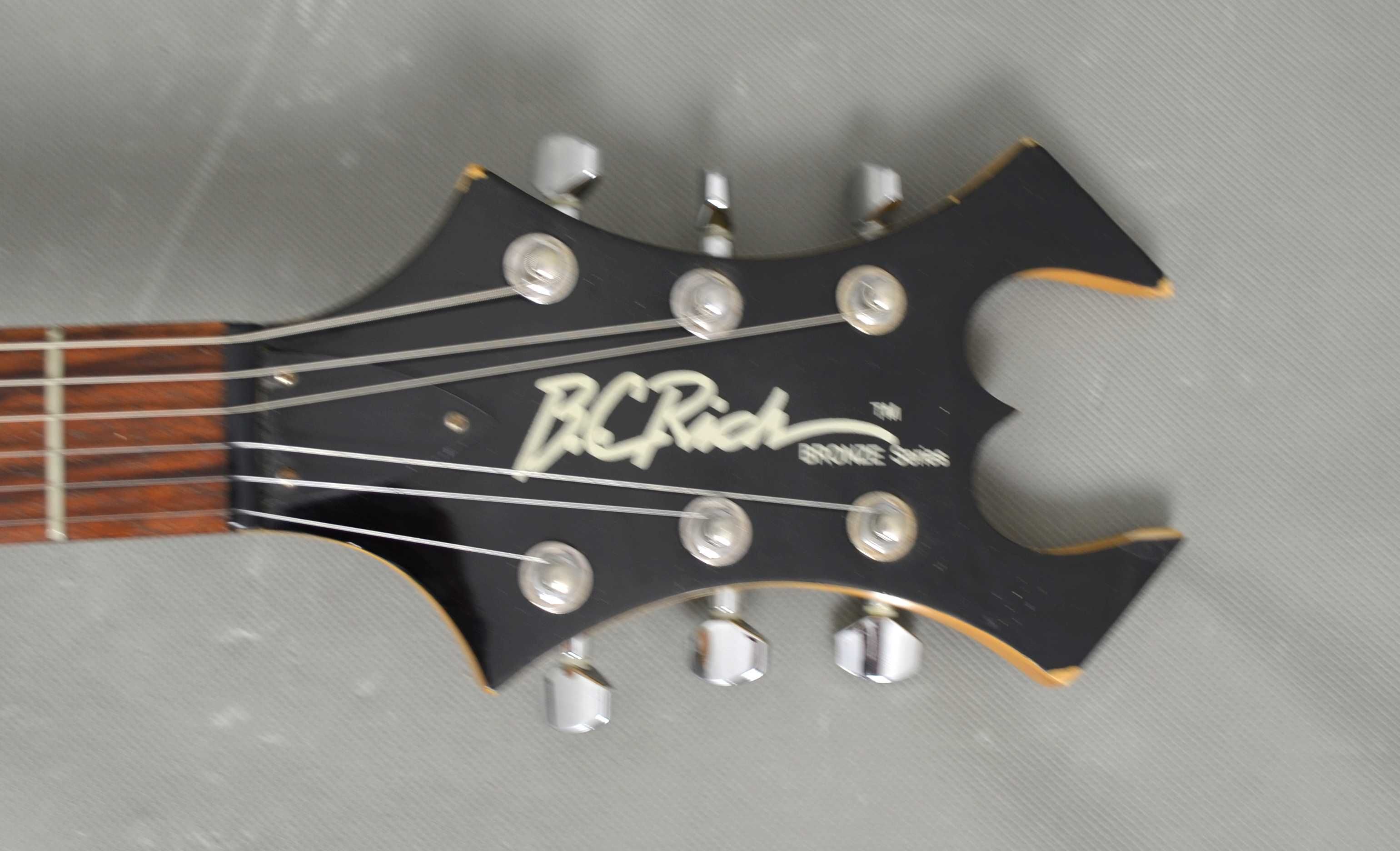 BC Rich Warlock Bronze Series Black Gitara Elektryczna