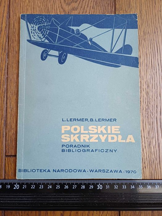 Książka "Polskie skrzydła poradnik bibliograficzny" 1970 rok