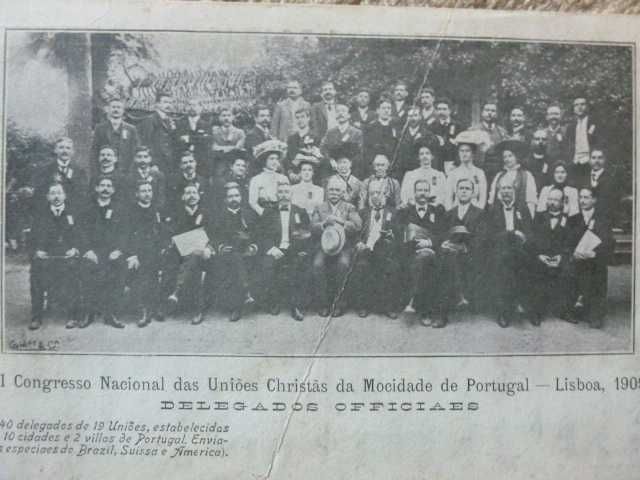 Postal III Congresso das Uniões da Mocidade de Portugal, 1909