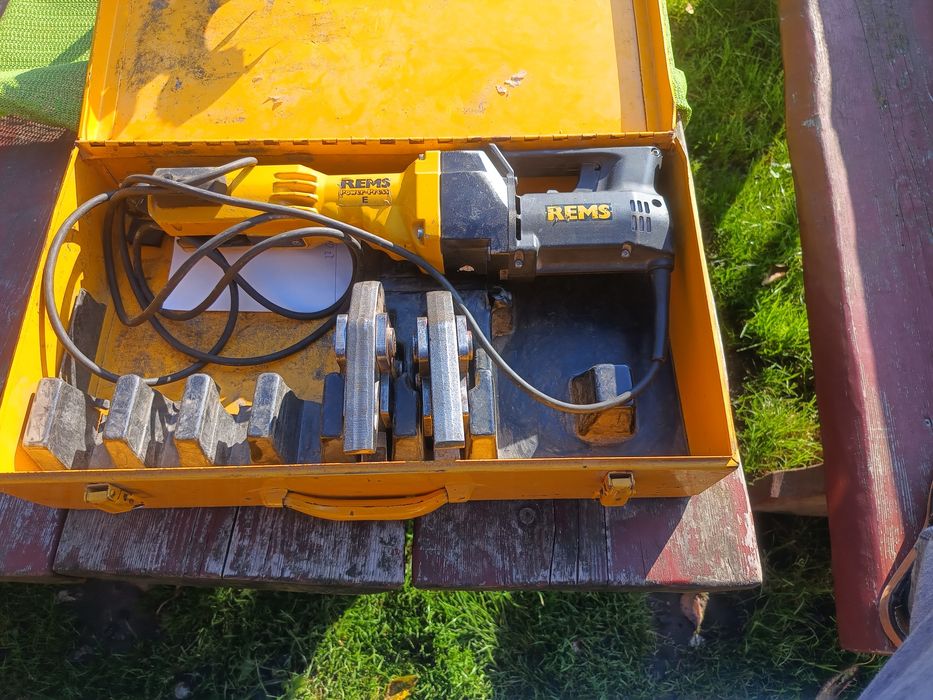 Zaciskarka do rur rems power press e plus szczęki