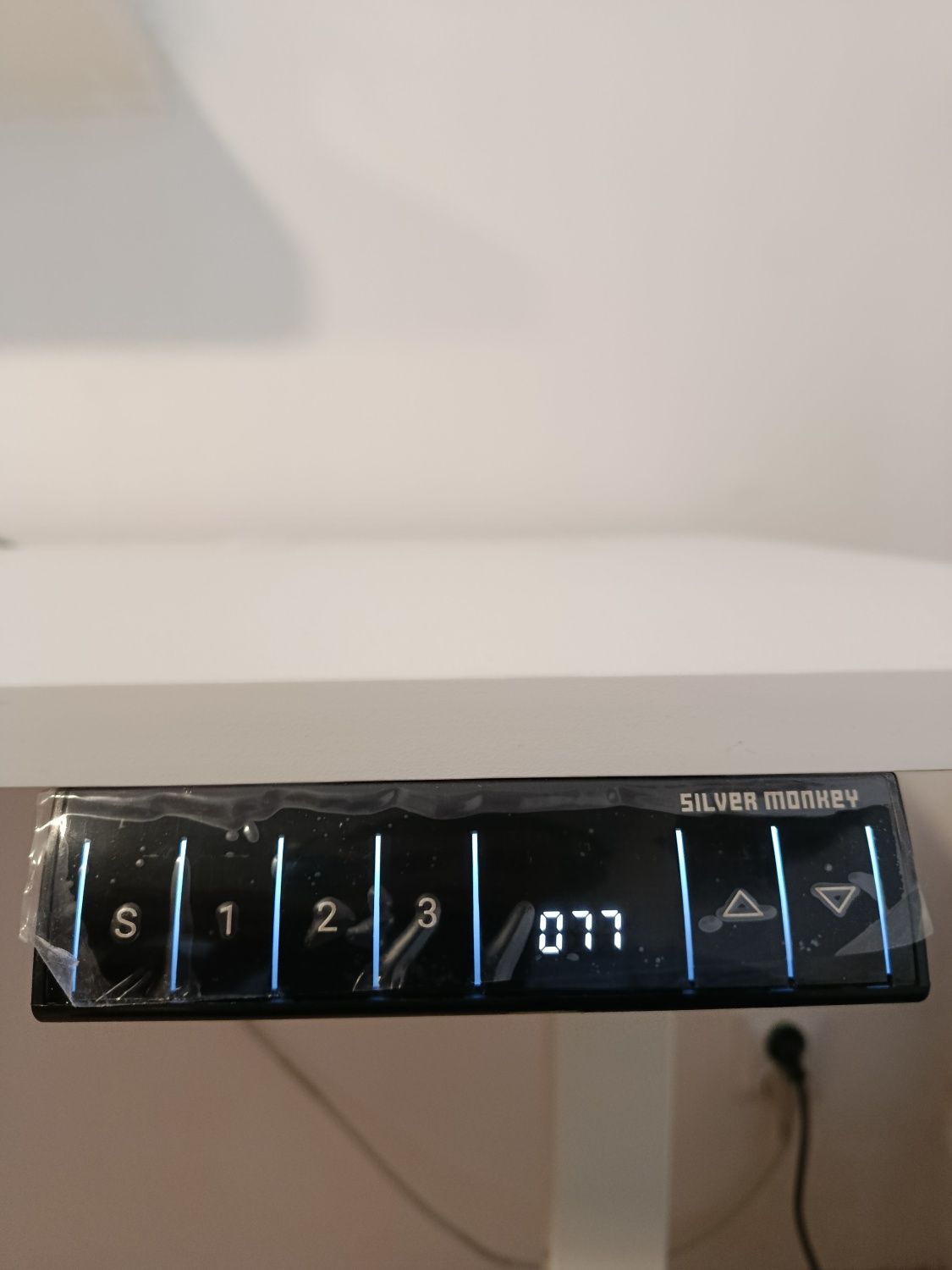 Silver Monkey Biurko elektryczne ED-140 white jak nowe