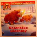 Czasy prehistoryczne, Dinozaury i przyjaciele 29 Nosorożec + 2 figurki