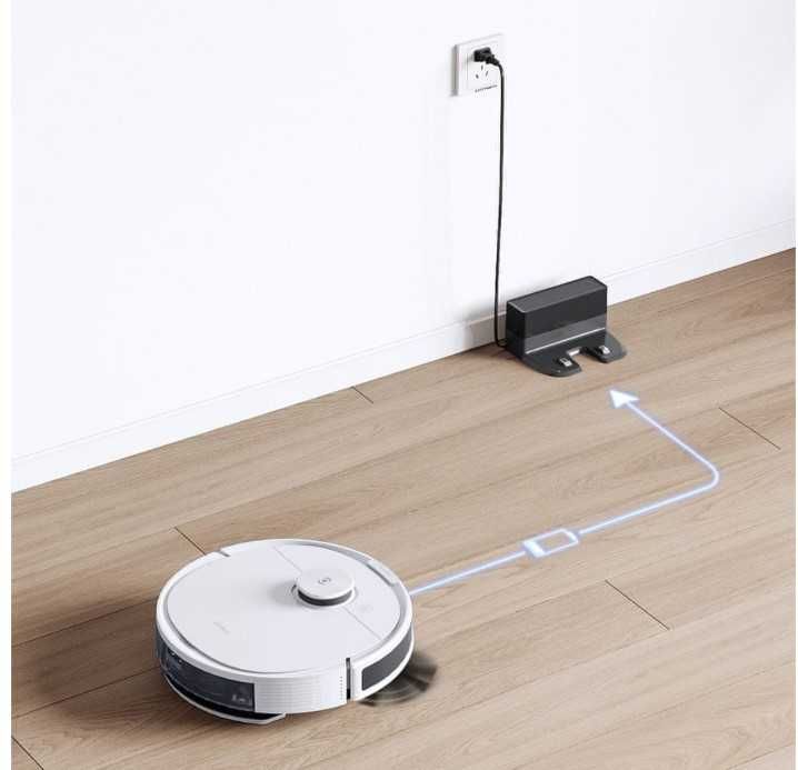 Robot sprzątający odkurzacz ECOVACS DEEBOT N8 jak nowy, czyści podłogę