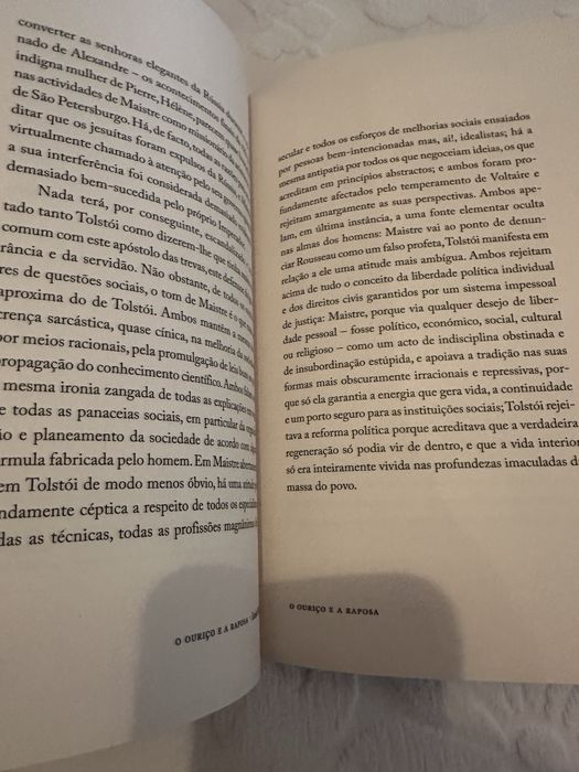 O ouriço e a raposa