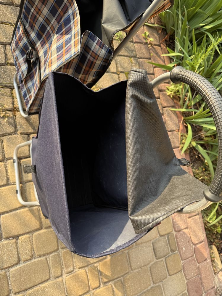 Torba wózek na zakupy, lekki - 34 l