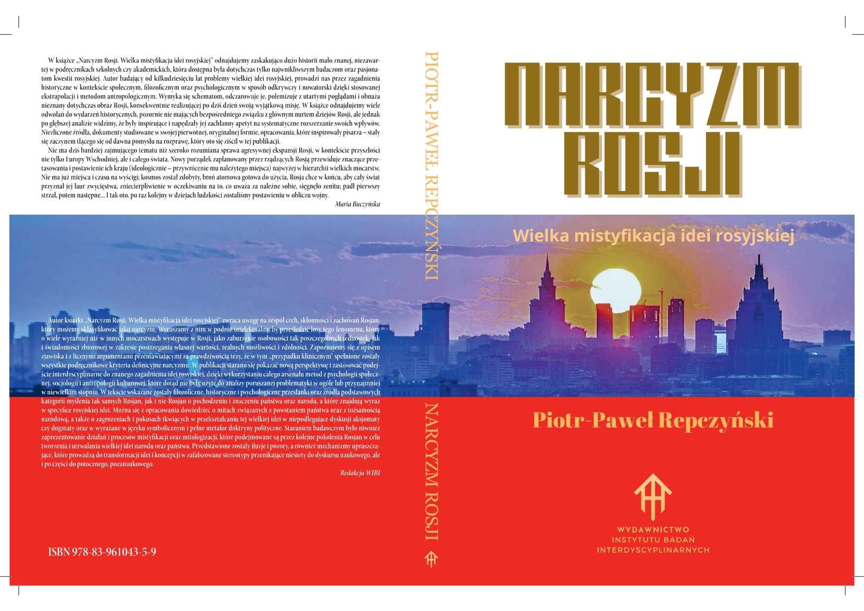 Książka "Narcyzm Rosji"