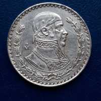 Meksyk 1962 srebrna moneta kolekcjonerska