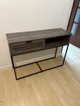 Konsola Toaletka Loft INDUSTRIALNA 107cm Szara