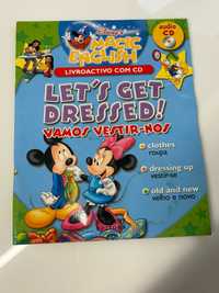 6 livros DISNEY´S MAGIC ENGLISH interactivo com CD