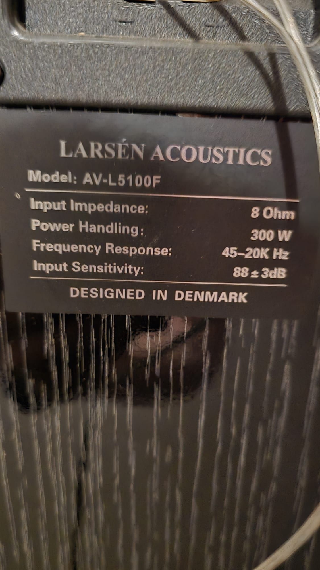 Larsen Acoustics AV-L5100F kino domowe
