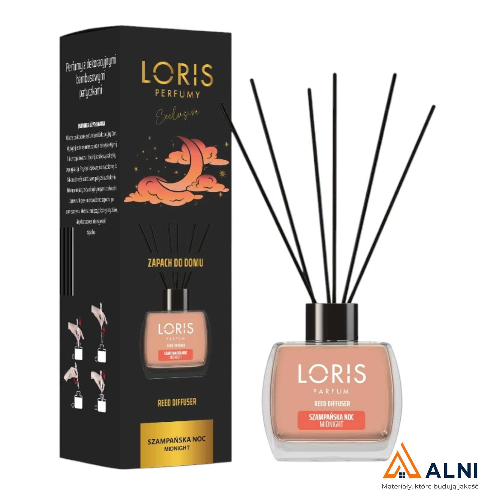 Zapach do domu odświeżacz LORIS 120ML SZAMPAŃSKA NOC