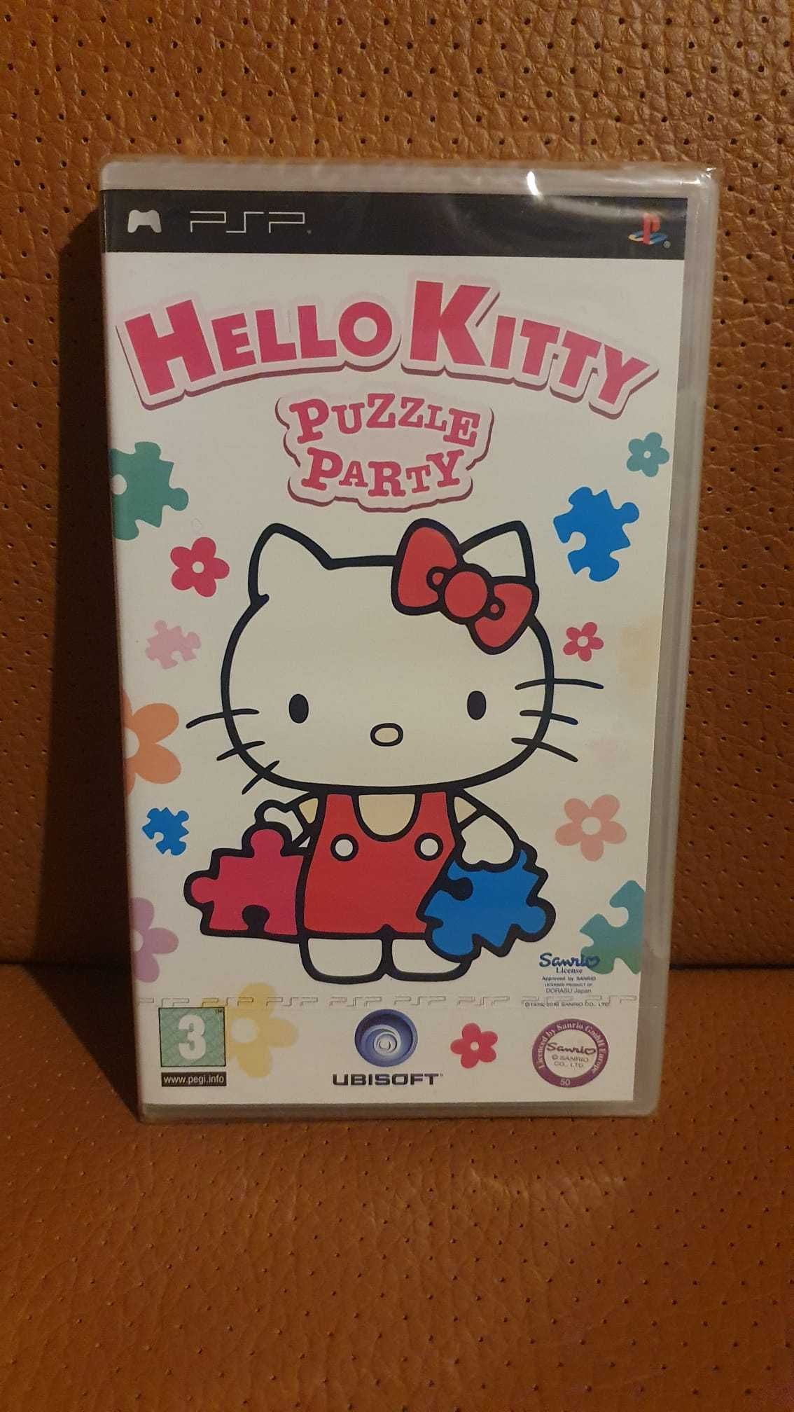 Hello Kitty Puzzle Party (Selado) Sony PSP Jogo Playstation Novo