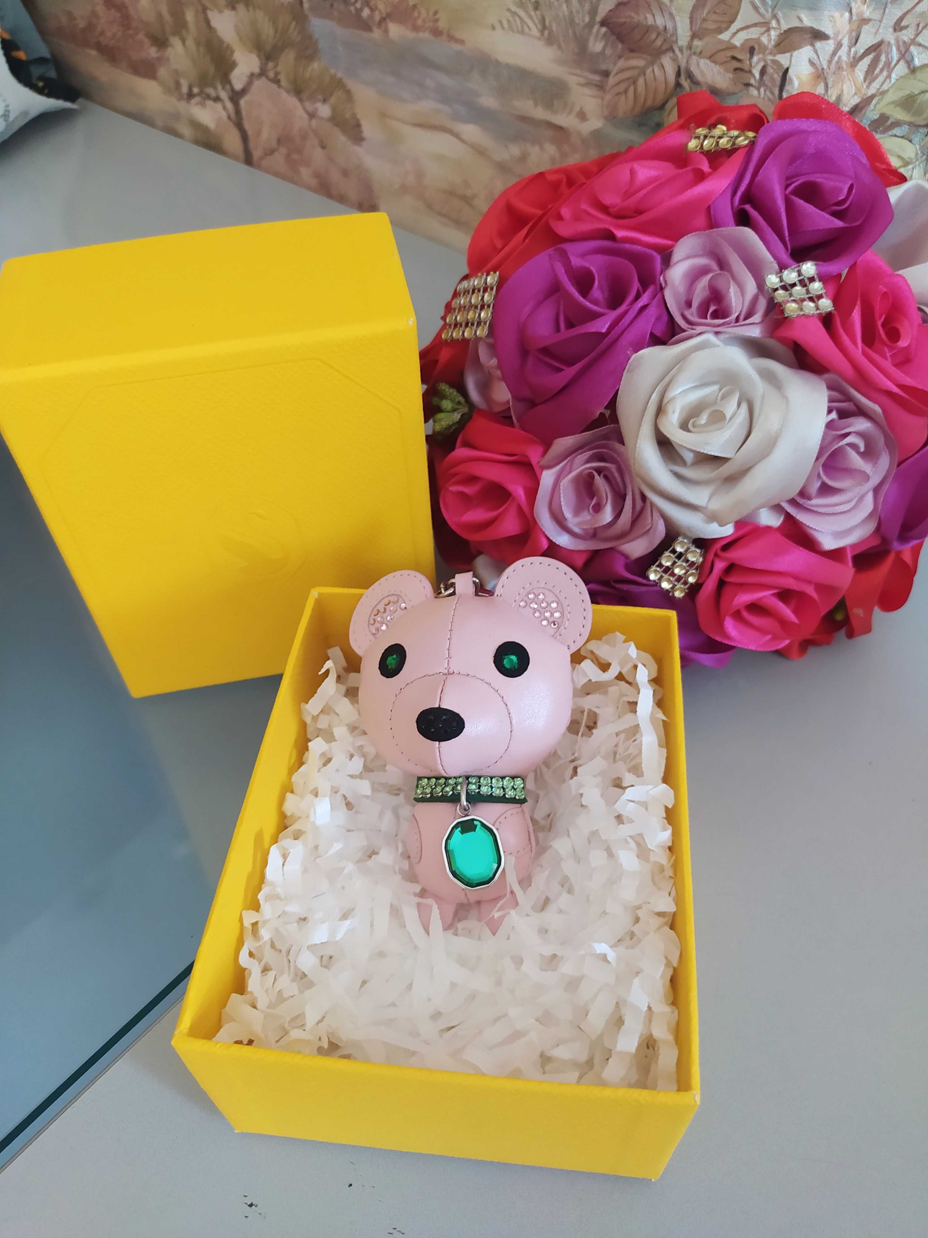 Brelok Swarovski Bear Miś Kryś