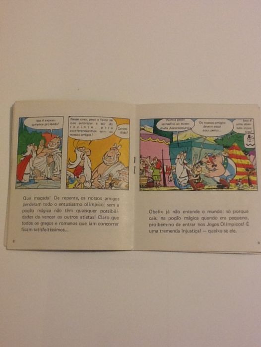 Asterix (EDIÇAO RARA - livro miniatura anos 70)