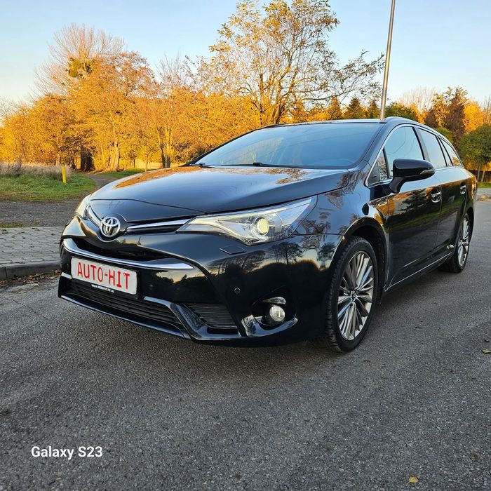 Toyota Avensis Kamera Cofania!Nawigacja!Aluminiowe Felgi!Skórzana Tapicerka!Gwarancja
