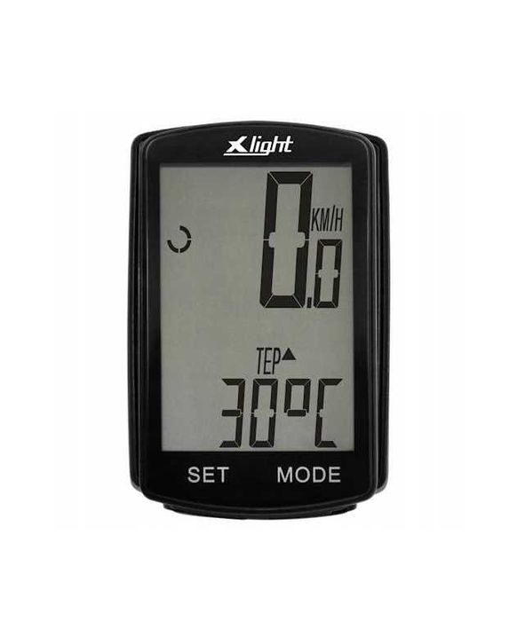 Licznik Rowerowy X-LIGHT 18 Funkcji bezprzewodowy