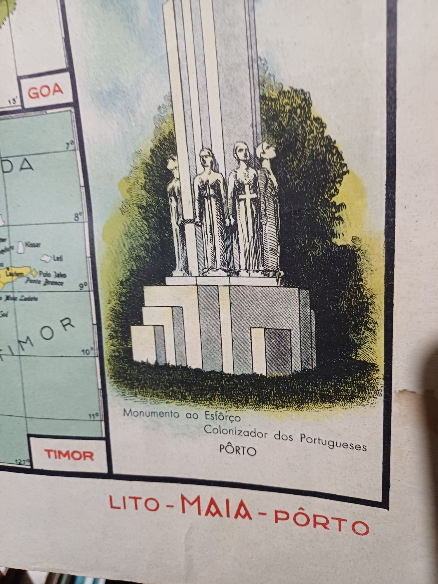 Mapa insular antigo