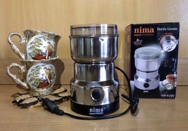 Кофемолка Nima электрическая для зёрен кофе, орехов, трав новая Киев