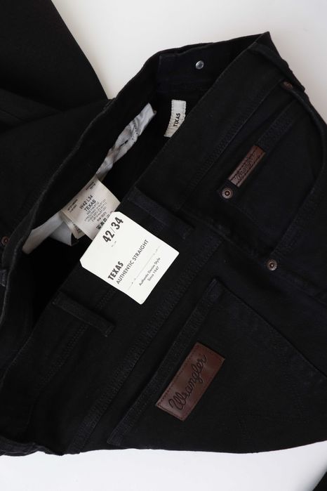 WRANGLER TEXAS W42 L34 męskie spodnie jeansy nowe regular straight