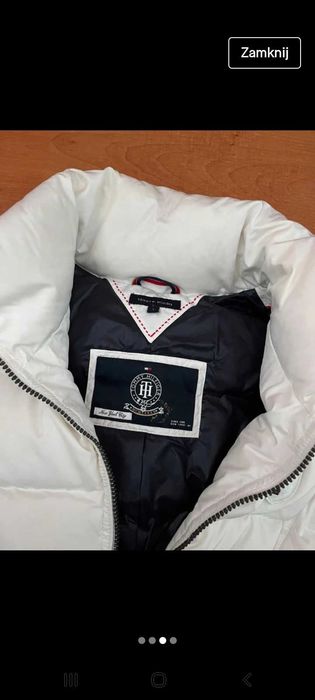 Bezrękawnik damski Tommy hilfiger  biały