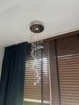 Lampa wisząca kryształki