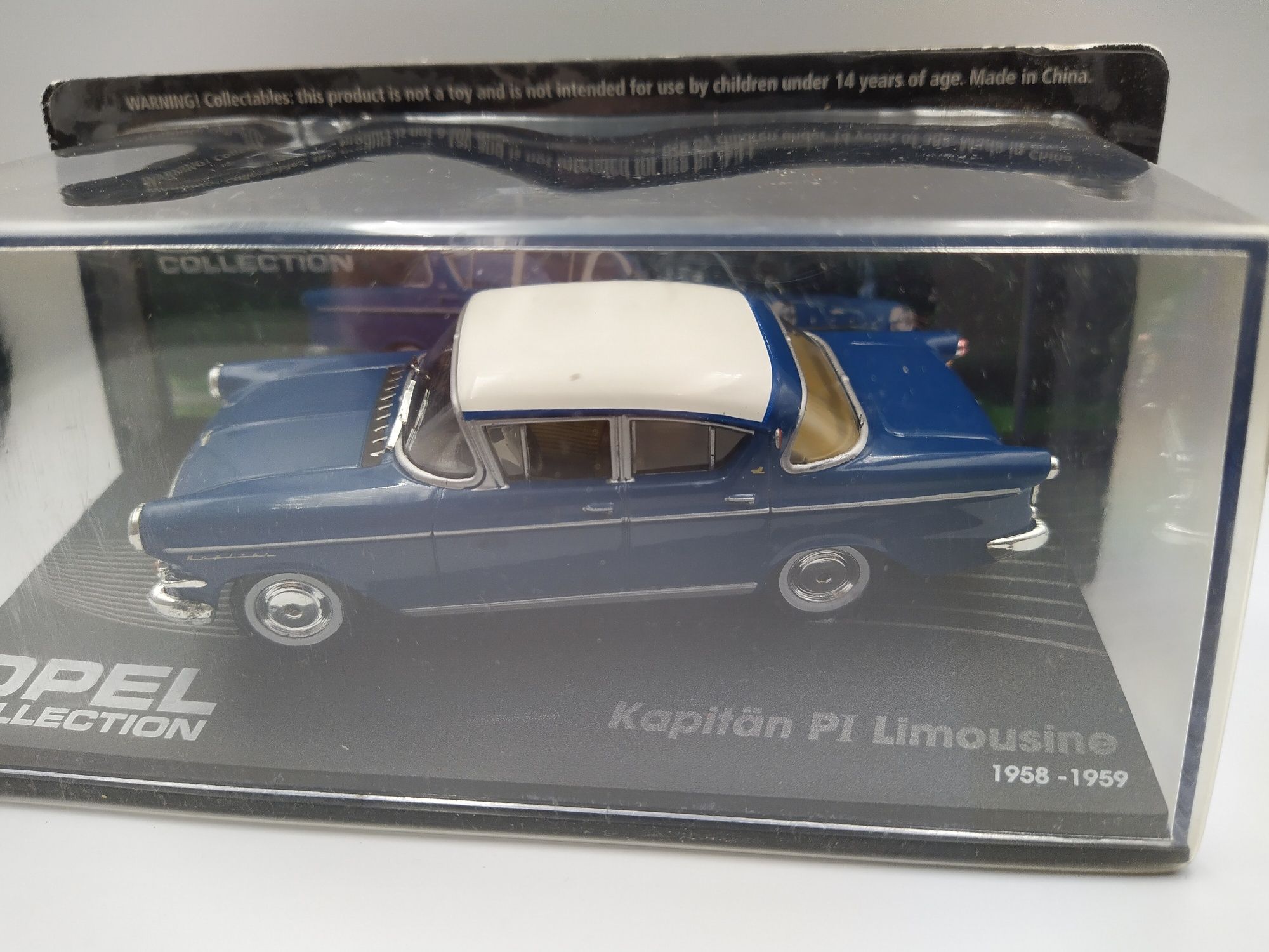 Opel Kapitan P I Limousine opel collection Eaglemoss Altaya 1:43