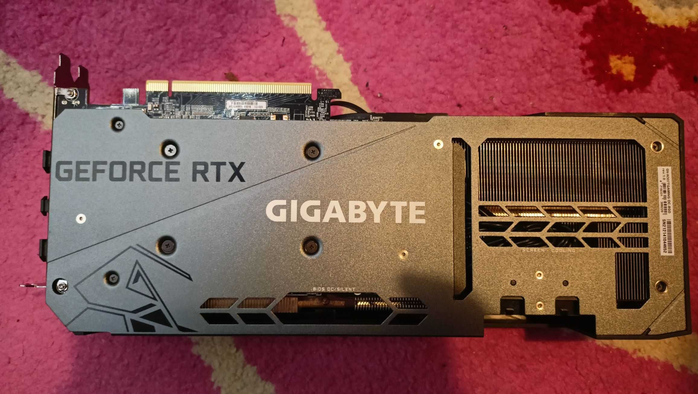 Karta graficzna Gigabyte GeForce RTX 3070 Ti Gaming OC 8GB