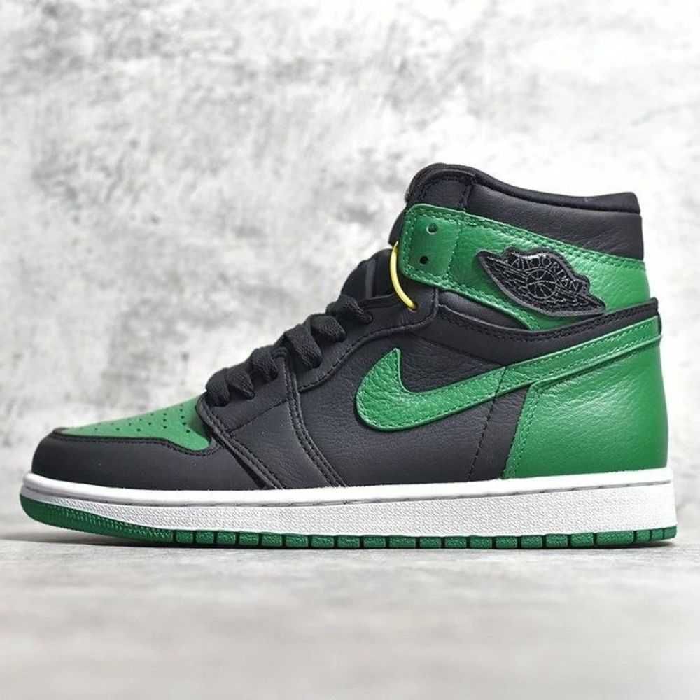 Jordan 1 Retro High Pine Green Black