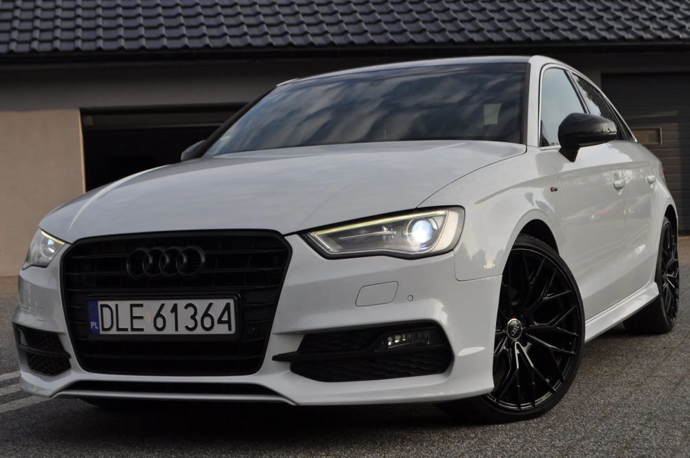 Audi A3 Sportback S-Line biała perła Led Xenon PDC OPS 19"alu Navi Audi Drive Select BT.