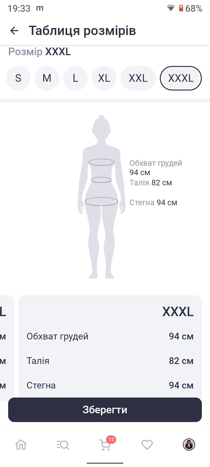 Купальник роздільний 3XL