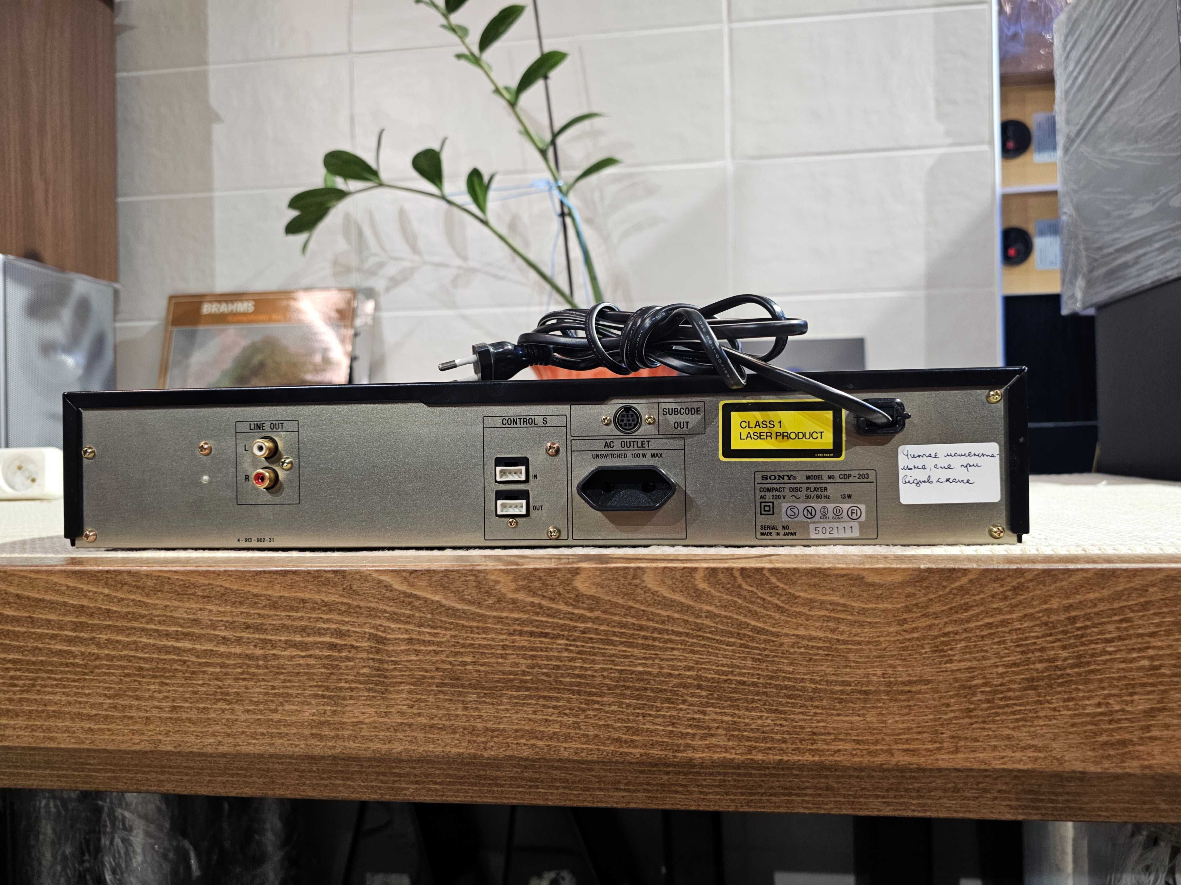 CD-програвач SONY CDP-203 Дефект!