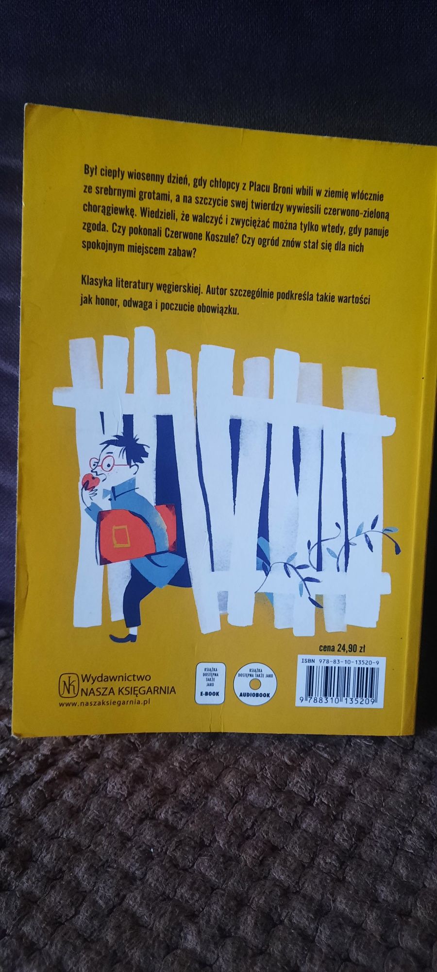 Chłopcy z Placu Broni książka