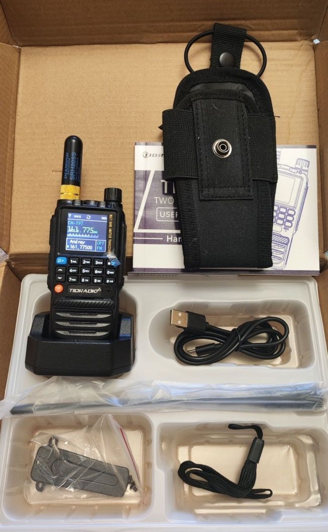 Radtel rt-4d Tidradio h3 Satcom рация радиостанция