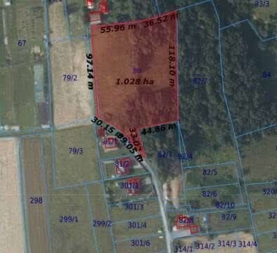 Działka Włosań- budowlano rolna